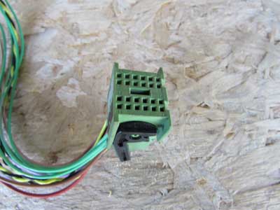 BMW 24 Pin Green Connector AMP W/ Pigtail 9672852